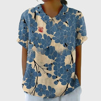 Floral Blouse for Women UK – Smart Casual Office Brunch Holiday Wear