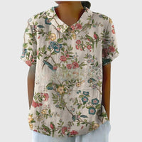 Floral Blouse for Women UK – Smart Casual Office Brunch Holiday Wear