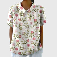 Floral Blouse for Women UK – Smart Casual Office Brunch Holiday Wear