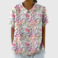 Floral Blouse for Women UK – Smart Casual Office Brunch Holiday Wear