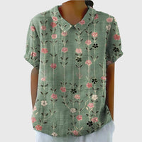 Floral Blouse for Women UK – Smart Casual Office Brunch Holiday Wear