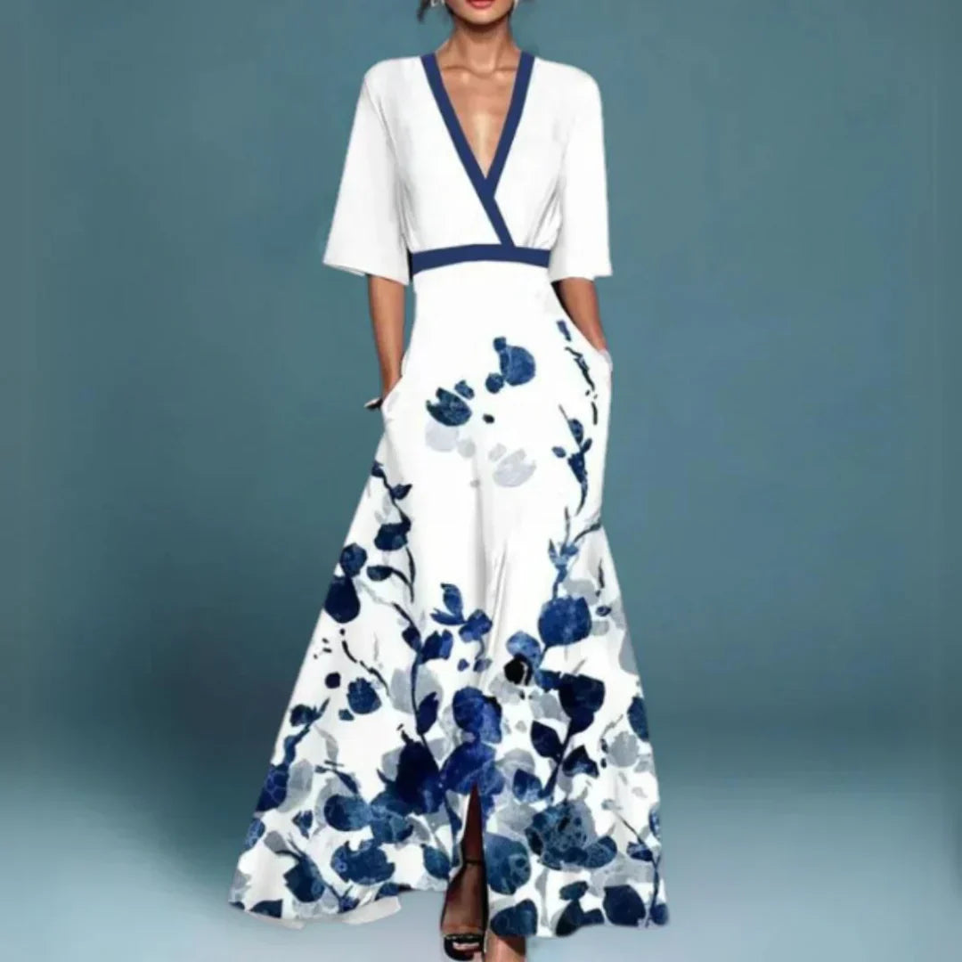 Floral Maxi Dress | Elegant Design | Perfect for Casual or Formal Events