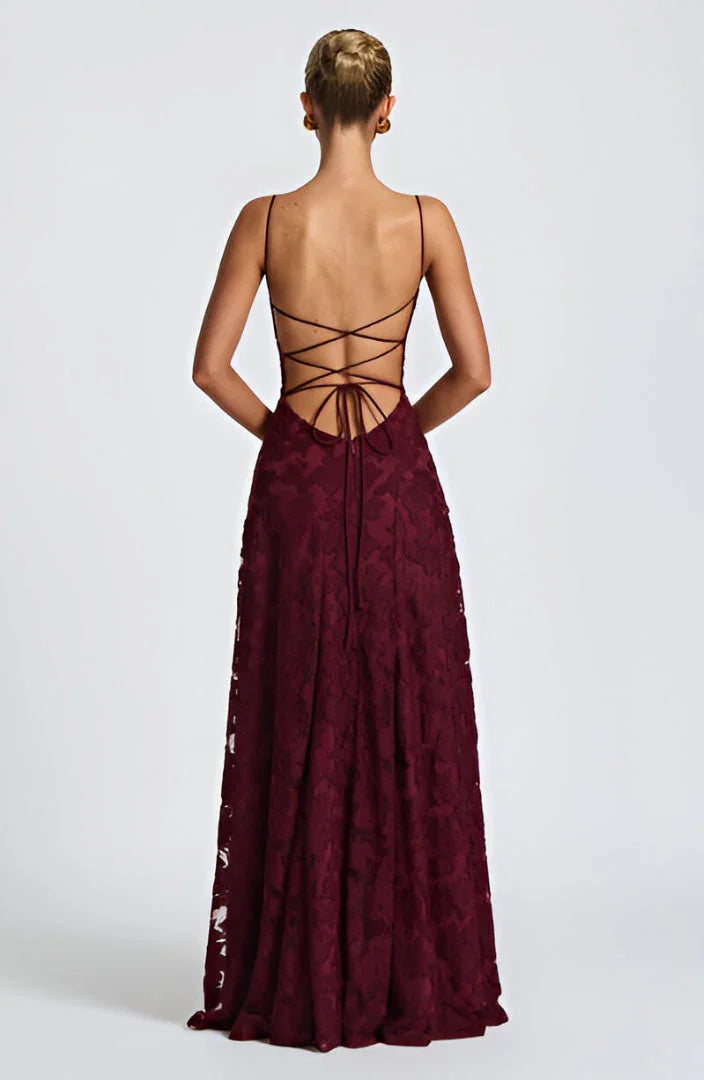 Floral Print Long Dress with Thin Straps Women UK – Wedding Guest Garden Party Evening Gown, Resort Holiday