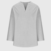 Flowy White Beach Shirt for Women UK – Holiday Wear Brunch Smart Casual