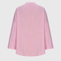 Flowy White Beach Shirt for Women UK – Holiday Wear Brunch Smart Casual