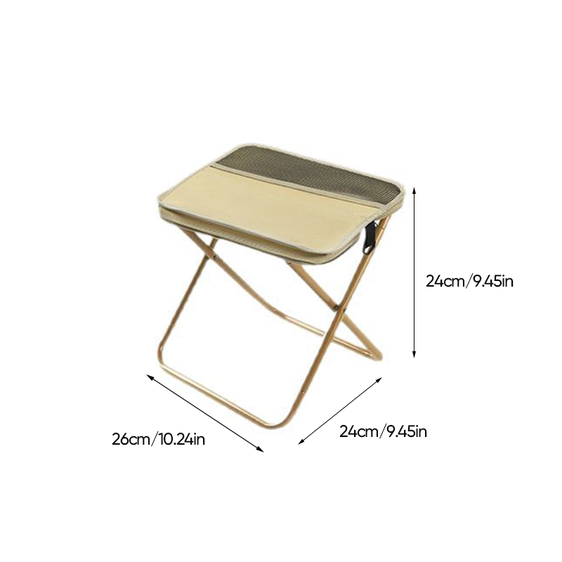 Foldable Backpack Stool – Camping, Travel