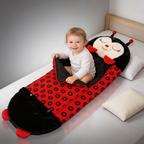 Foldable Kids' Sleeping Bag in Animal Shape – Camping, Sleepovers