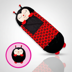 Foldable Kids' Sleeping Bag in Animal Shape – Camping, Sleepovers
