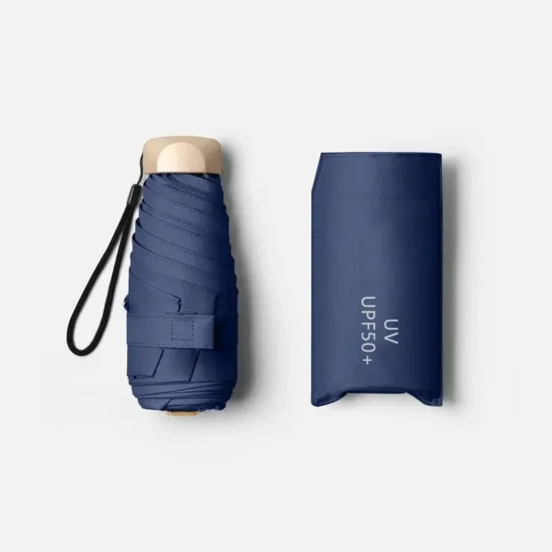 Foldable Mini Umbrella Solara – UV Protection, Wind Resistant – Travel, Outdoor