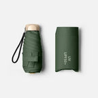 Foldable Mini Umbrella Solara – UV Protection, Wind Resistant – Travel, Outdoor