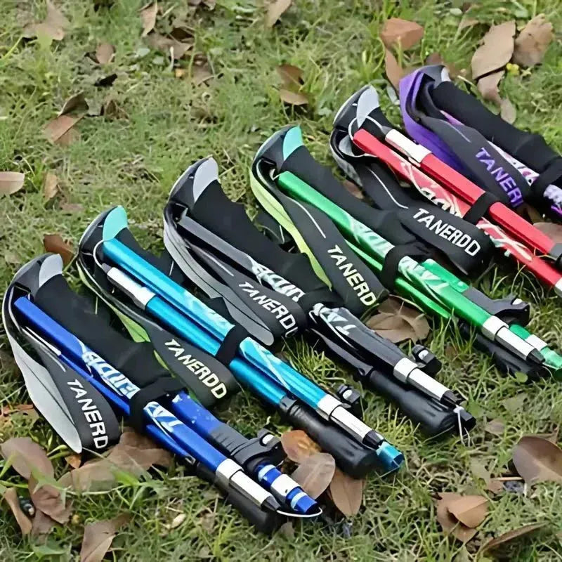 Foldable Trekking Pole Aluminum – Hiking, Camping