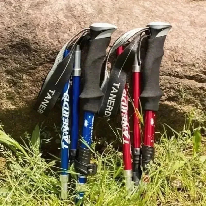 Foldable Trekking Pole Aluminum – Hiking, Camping