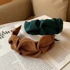 Freya Wide Headband for Women – Soft, Stylish, 10 Colors – Casual, Gift