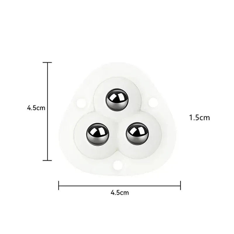 Furniture Mover Wheel Rollers | Self-Adhesive, Full Rotating – Easy Moving, Home Organization