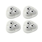 Furniture Mover Wheel Rollers | Self-Adhesive, Full Rotating – Easy Moving, Home Organization
