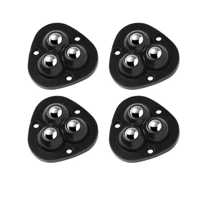 Furniture Mover Wheel Rollers | Self-Adhesive, Full Rotating – Easy Moving, Home Organization