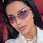 Futuristic Designer Sunglasses with UV Protection – Fashion, Outdoor