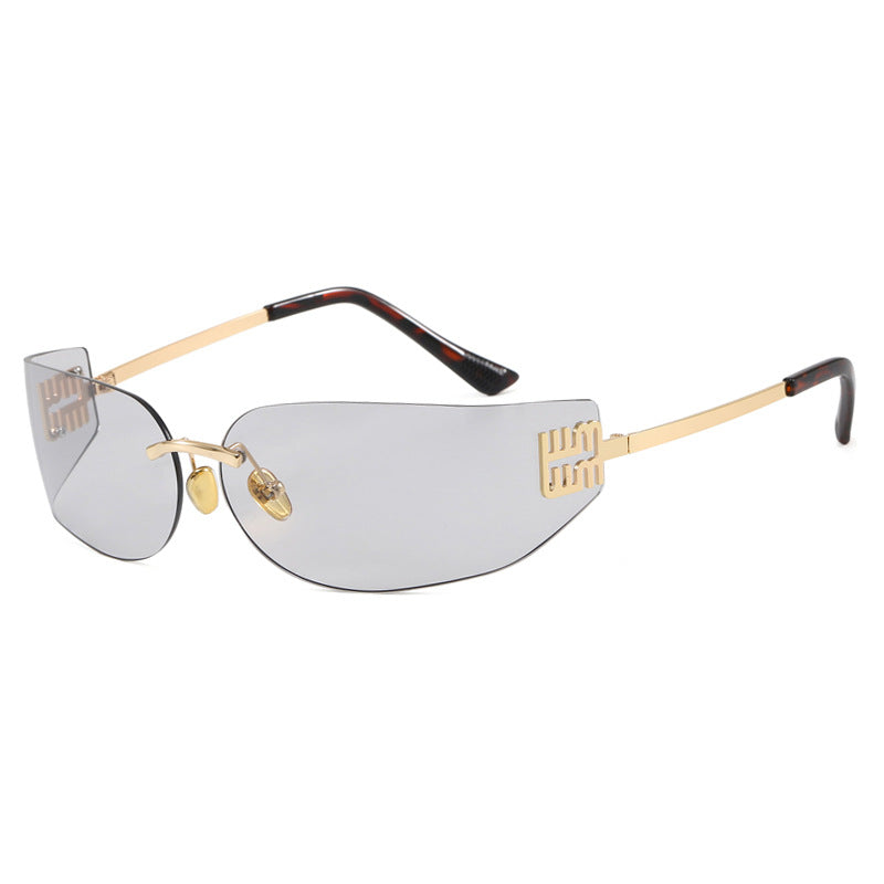 Futuristic Designer Sunglasses with UV Protection – Fashion, Outdoor