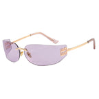 Futuristic Designer Sunglasses with UV Protection – Fashion, Outdoor