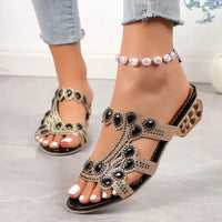 Glamour Stylish Sandals Women UK – Evening Holiday Wear, Smart Casual Footwear