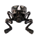 Halloween Decorations: Flameless LED Battery Candles in Skeletal Hand Shape