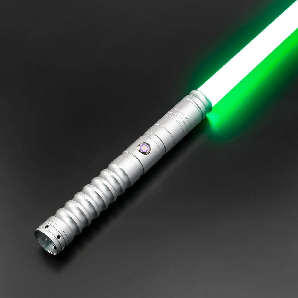Halloween Laser Toy Sword with RGB LED Blade & Metal Handle – Costume Parties, Trick or Treat