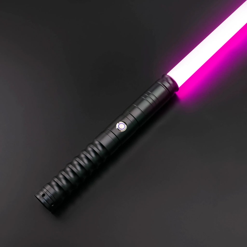 Halloween Laser Toy Sword with RGB LED Blade & Metal Handle – Costume Parties, Trick or Treat