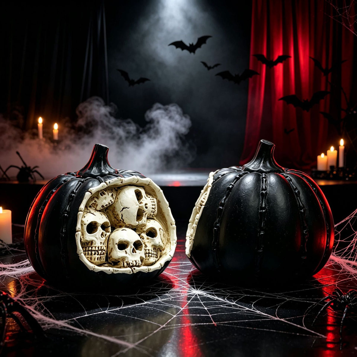 Halloween Pumpkin Decoration Figure – Festive Home Decor, Party Accent