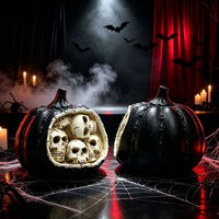 Halloween Pumpkin Decoration Figure – Festive Home Decor, Party Accent