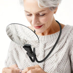 Hands-Free Magnifying Glass 5X with Neck Strap – Reading, Hobby