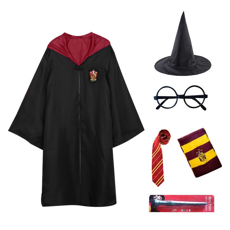 Harry Potter Costume Cloak & Wand – Halloween, Dress-Up