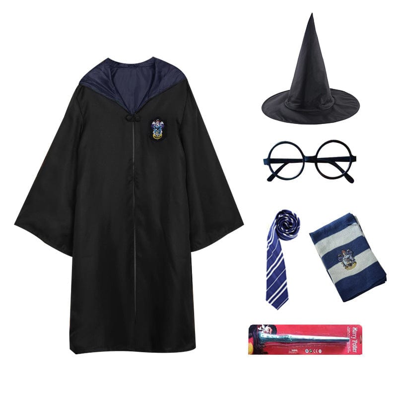 Harry Potter Costume Cloak & Wand – Halloween, Dress-Up