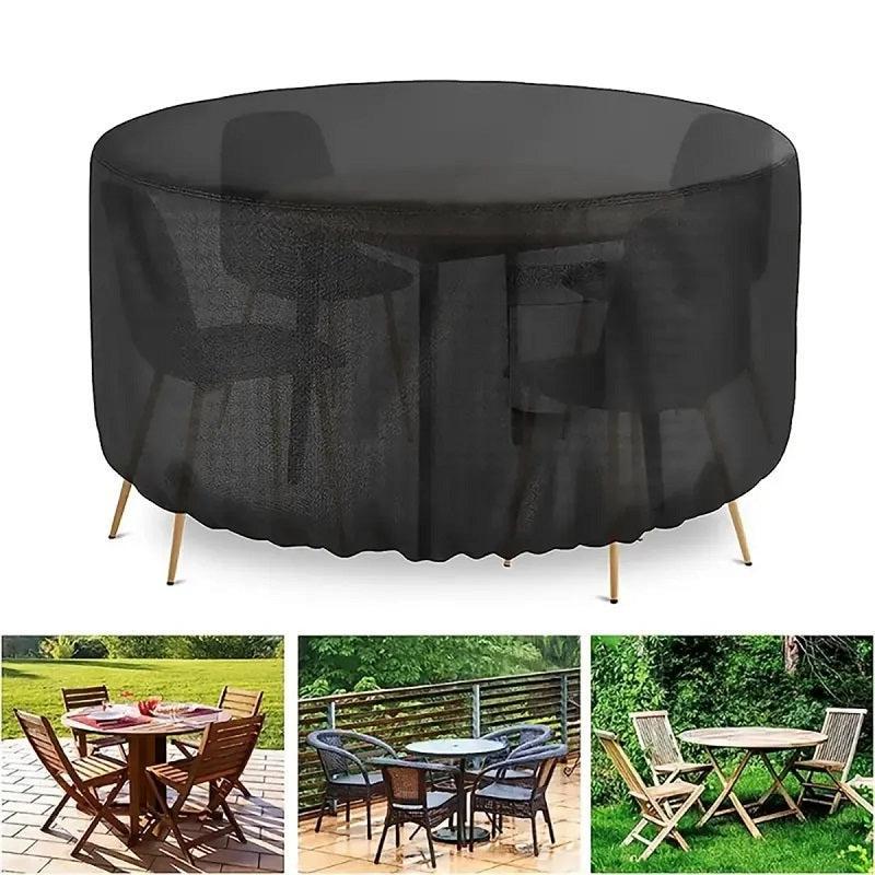 Heavy-Duty Outdoor Furniture Cover with Air Vent – Protects Against Rain, UV Rays
