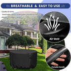 Heavy-Duty Outdoor Furniture Cover with Air Vent – Protects Against Rain, UV Rays