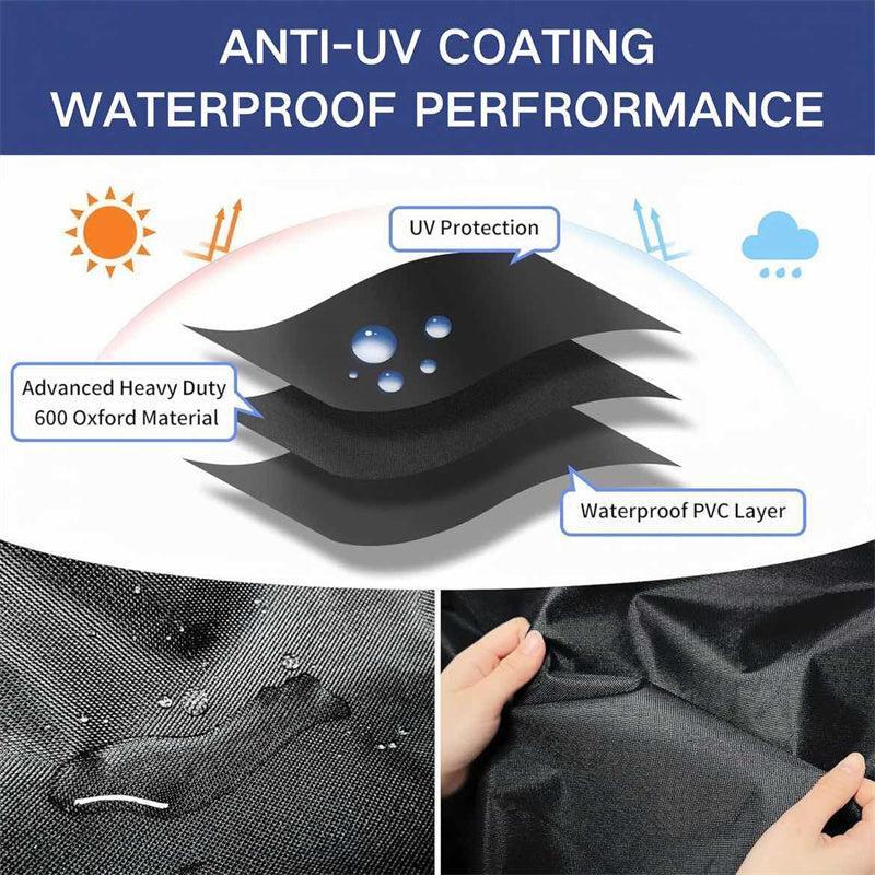Heavy-Duty Outdoor Furniture Cover with Air Vent – Protects Against Rain, UV Rays