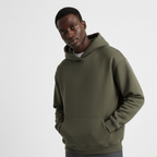 Heavyweight Cotton Men's Hoodie | Essential Casual Wear for Comfort and Warmth | Ideal for Everyday Use