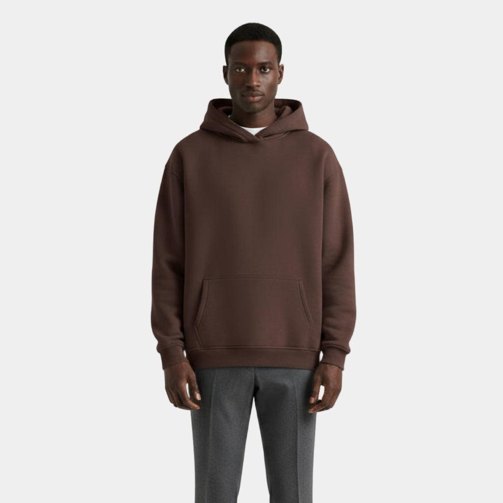 Heavyweight Cotton Men's Hoodie | Essential Casual Wear for Comfort and Warmth | Ideal for Everyday Use