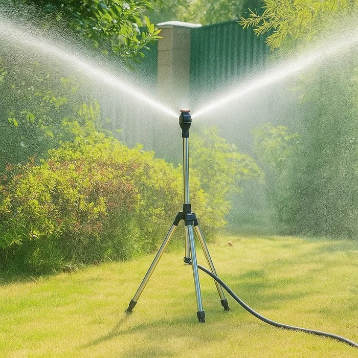 High Pressure Rotating Tripod Sprinkler – Garden, Irrigation