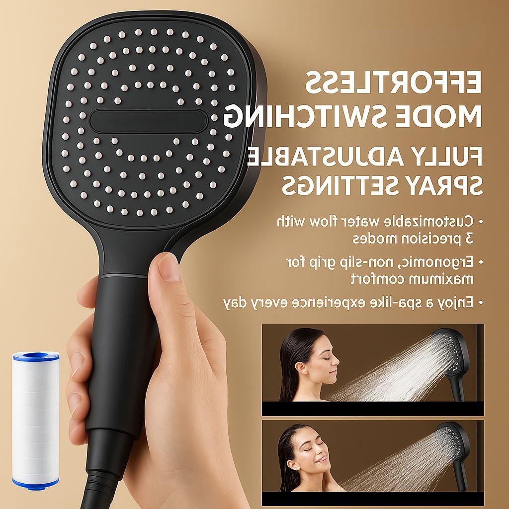 High Pressure Shower Head with Turbo Boost Technology – Home Spa, Daily Refresh