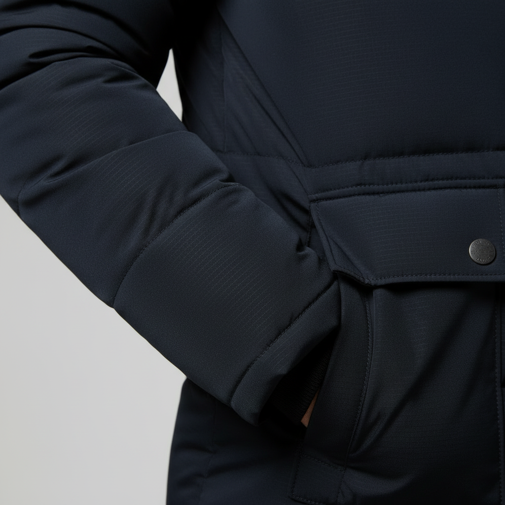 Insulated Winter Jacket for Men | Waterproof, Warm Design | Perfect for Cold Weather Outdoor Activities