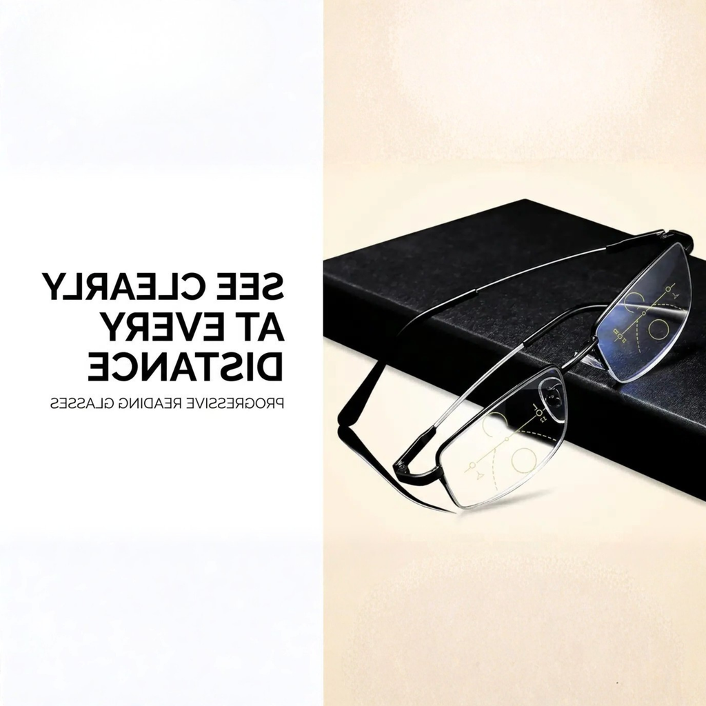 Intelligent Progressive Glasses for Clear Vision – Daily Use, Eye Comfort