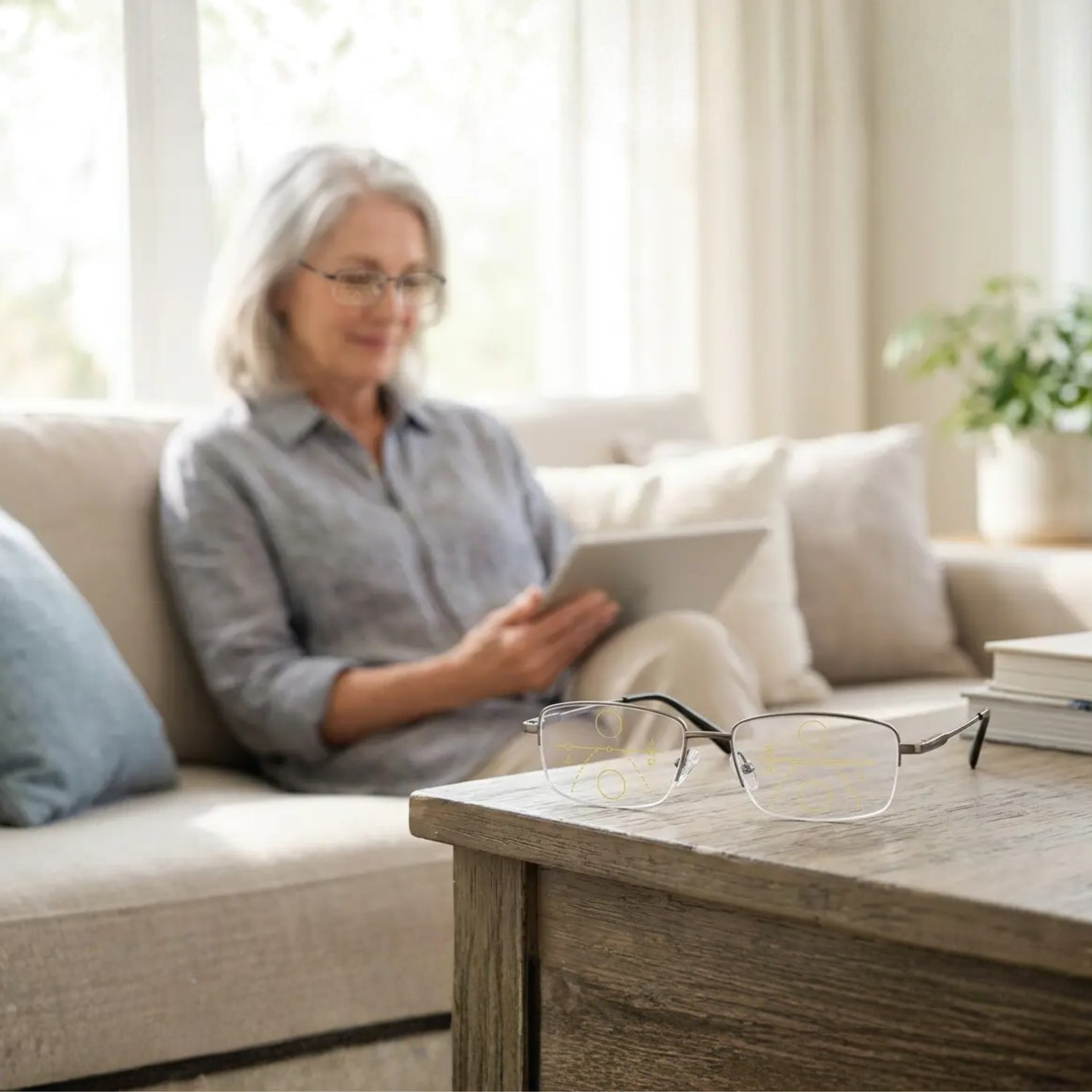Intelligent Progressive Glasses for Clear Vision – Daily Use, Eye Comfort