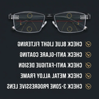 Intelligent Progressive Glasses for Clear Vision – Daily Use, Eye Comfort