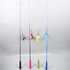 Interactive Cat Fishing Rod with Feather Refills – Engaging Play, Fun Activity