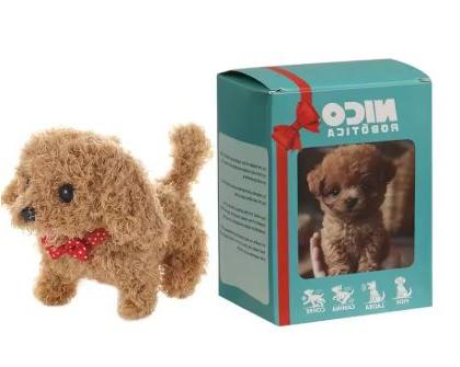 Interactive Robot Puppy Toy | Plush, Battery-Operated | Walks & Barks – Gift, Learning