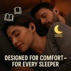 Invisible Wireless Sleep Headphones – Sleep, Travel
