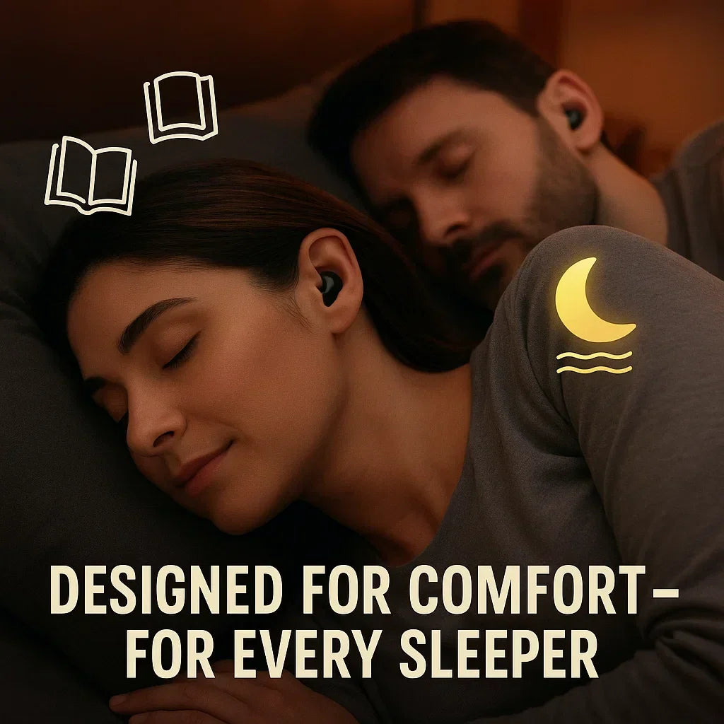 Invisible Wireless Sleep Headphones – Sleep, Travel