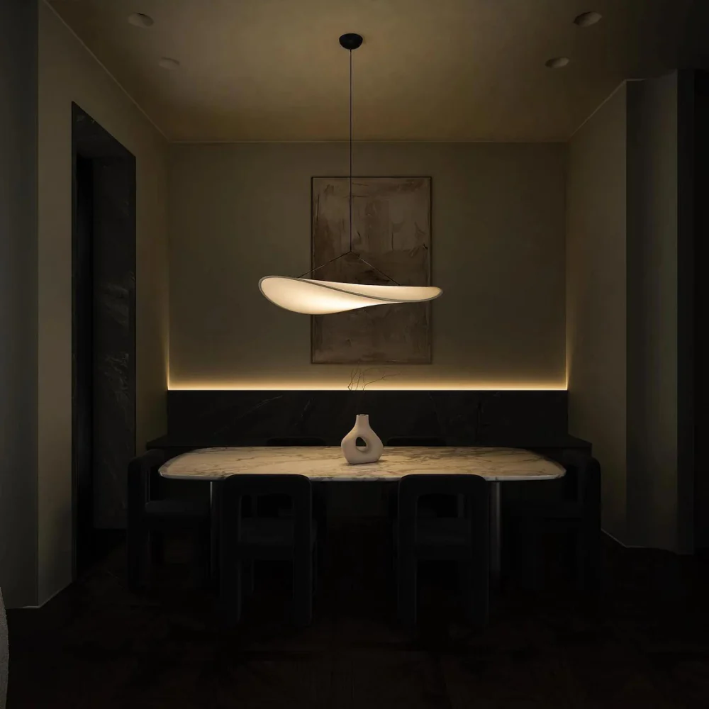 Japanese Silk Chandelier Handmade with Elegant Design – Home Decor, Lighting