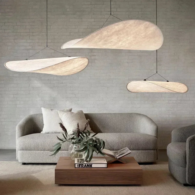Japanese Silk Chandelier Handmade with Elegant Design – Home Decor, Lighting
