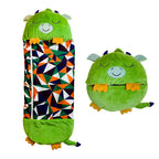 Kids' Sleeping Bag & Cuddle Toy 2-in-1 – Sleepover, Travel